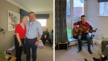Musical moments at Durham care home